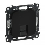 Розетка LEGRAND Valena Allure RJ45 Кат.5е UTP антрацит