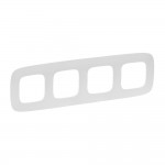 Рамка LEGRAND Valena Allure 4м біла