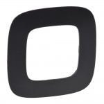 Рамка LEGRAND Valena Allure 1м чорна матова