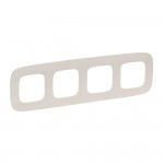 Рамка LEGRAND Valena Allure 4м слонова кістка