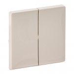 Клавіша вимикача подвійна LEGRAND Valena life слонова кістка