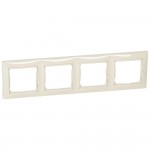 Рамка LEGRAND Valena Classic 4м слонова кістка