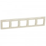 Рамка LEGRAND Valena Classic 5м слонова кістка