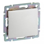 Вимикач кнопка LEGRAND Valena Classic білий