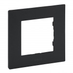 Рамка 1-м LEGRAND Niloé Step антрацит