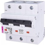 Автоматичний вимикач ETIMAT 10 3p C 80А (20 kA) ETI