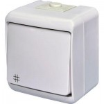 Вимикач "перехресний" VHE-6 (білий, IP54) ETI