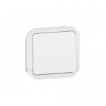 Вимикач/перемикач LEGRAND Plexo New 1-кл механізм IP55 білий