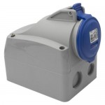 Розетка накладна LEGRAND 32A 2К+З 230В IP44