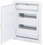 Щит металопластиковий ECG28 (24+4 модулів, металеві білі дверцята) ETI