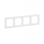 Рамка 4-м LEGRAND Suno белая