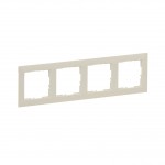 Рамка 4-м LEGRAND Suno слоновая кость