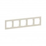 Рамка 5-м LEGRAND Suno слоновая кость