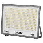 Прожектор DELUX FMI 13 LED 300 Вт 6500К IP65 сірий світлодіодний