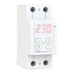 Реле напруги ZUBR D2-40 red 1ф 40А 2мод вольтметр термозахист