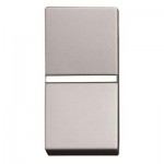 Вимикач ABB Zenit (сх.1) 1 мод. срібний N2101 РL