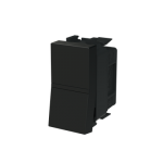 Кнопка ABB Zenit 1 мод. чорний матовий N2104.7NТ