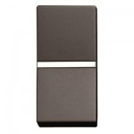 Вимикач ABB Zenit (сх.1) 1 мод. антрацит N2101 АN