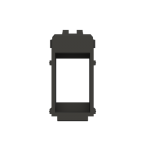 Суппорт для разъемов KeyStone АВВ 1 мод. Zenit