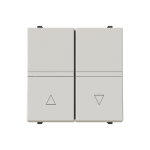 Вимикач кнопка для жалюзі ABB Zenit (Сх.4) 2 мод. дюна N2244 DN