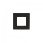 Рамка ABB Zenit R Solid 1-м антрацит N2271.1 АN