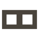 Рамка ABB Zenit S 2-м антрацит N2272.А АN