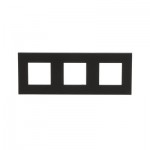 Рамка ABB Zenit R Solid 3-м антрацит N2273.1 AN