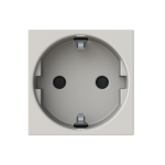 Розетка ABB Zenit з заземлюючим контактом і захисними шторками 2 мод. дюна N2288DN