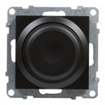 Светорегулятор (диммер) поворотный LEGRAND Suno 300Вт все нагрузки черный