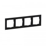 Рамка 4-м LEGRAND Suno черная