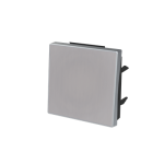 Клавіша одинарна АВВ Sky Niessen нержавіюча сталь