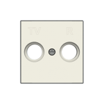 Центральна плата до розетки TV+R АВВ Sky Niessen біла