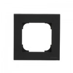Рамка 1-м АВВ Sky Niessen черний оксамит