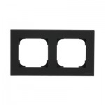 Рамка 2-м АВВ Sky Niessen черний оксамит