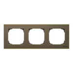 Рамка 3-м АВВ Sky Niessen античне золото