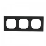 Рамка 3-м АВВ Sky Niessen черний оксамит