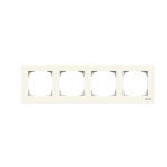 Рамка 4-м АВВ Sky Niessen біла