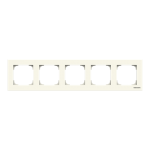 Рамка 5-м АВВ Sky Niessen біла