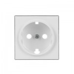 Центральна плата розетки з зк АВВ Sky Niessen біла