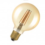 Led лампа LEDVANCE 1906 GLOBE 95 6.5W/824 230V FIL E27 світлодіодна