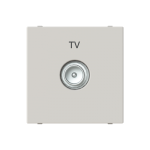 Розетка TV ABB Zenit індивідуальна 2 мод. дюна N2250.7 DN