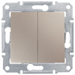 Вимикач SCHNEIDER Sedna SDN0600168 2кл. (Сх.6+6) перемикач титан