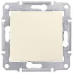 Вимикач SCHNEIDER Sedna SDN0400123 1кл. (Сх.6) перемикач слонова кістка