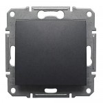 Вимикач SCHNEIDER Sedna SDN0100170 1кл. (Сх.1) графіт