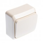 Вимикач SCHNEIDER PRIMA WDE001110 1кл. крем