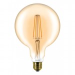 Led лампа PHILIPS Classic 7Вт G120 E27 2700K GOLD FIL