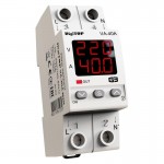 Реле напруги з контролем струму DigiTOP VA-40A M2R термозахист