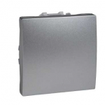 Вимикач SCHNEIDER Unica MGU3.201.30 1кл. (Сх.1) 2мод. алюміній