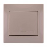 Вимикач LEZARD Mira 701-0303-100 1кл. крем