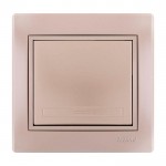 Вимикач LEZARD Mira 701-3030-100 1кл. перлинно-білий